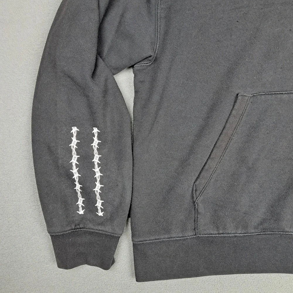 Vans Elijah Berle Hoodie Mens Small Black Loose Fit Sweater Skater Grunge Street